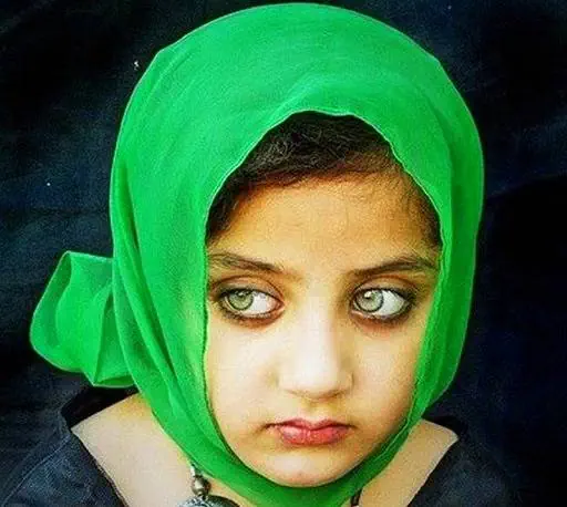 چشم دختر افغان