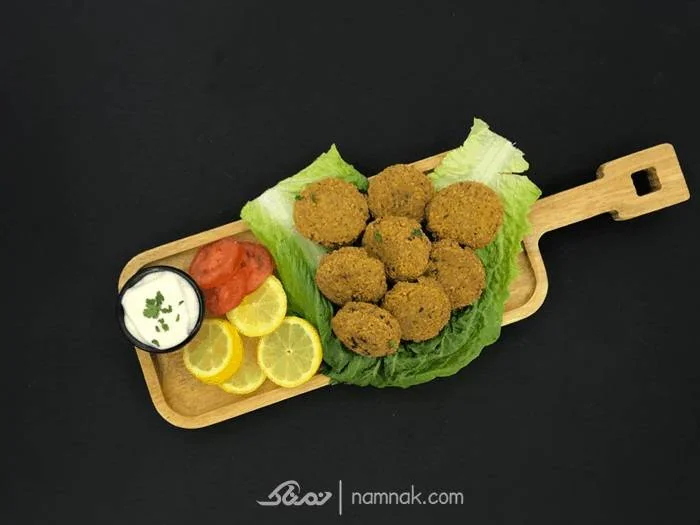 فلافل خوشمزه خانگی فلافل