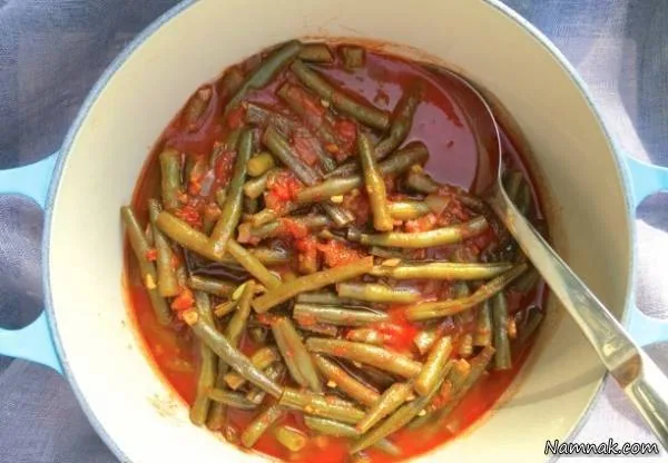 خورش لوبیا سبز