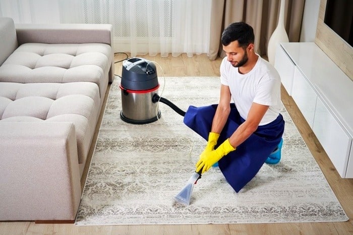 تمیز کردن فرش