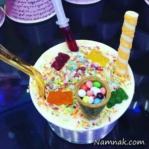 بستنی نیتروژنی