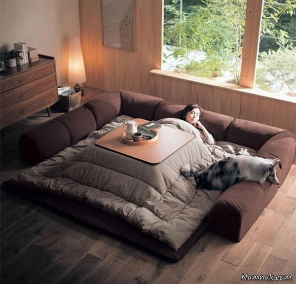 تخت خواب ژاپنی
