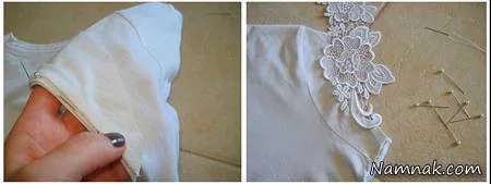 تور دوزی لباس