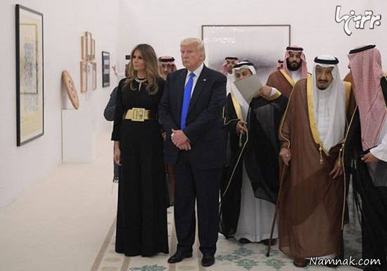 لباس ملانیا ترامپ