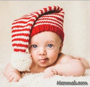 کلاه بافتنی نوزاد