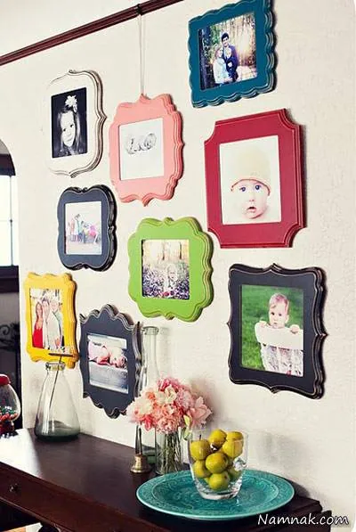 چیدن قاب عکس 