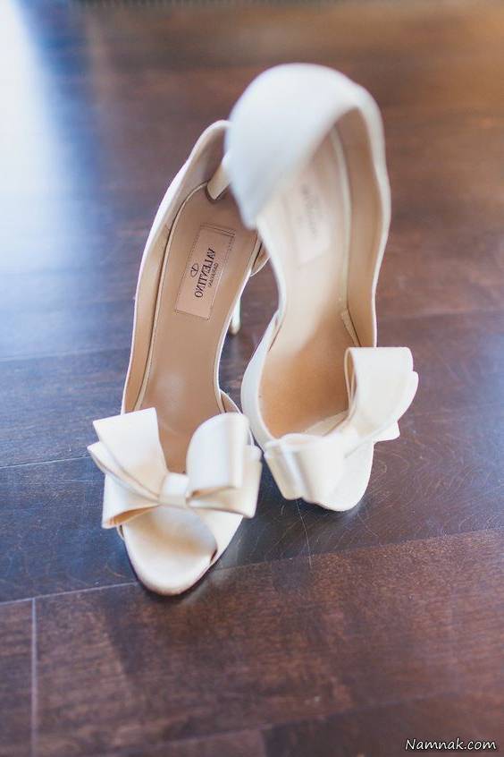 کفش عروس پاپیونی