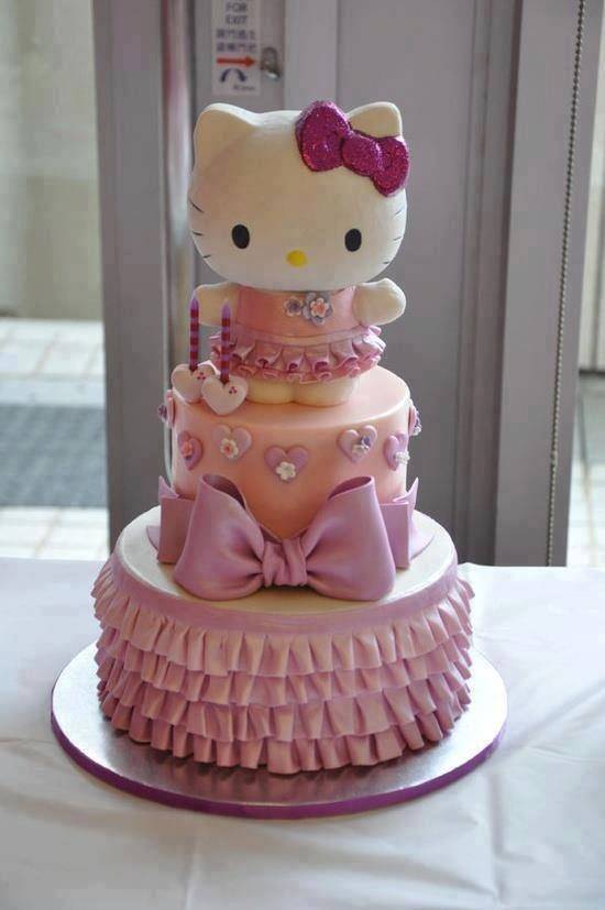 کیک تولد کیتی