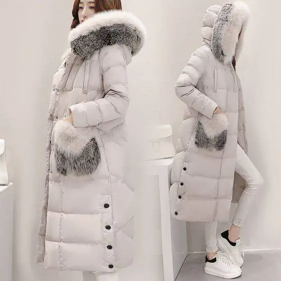 کاپشن کلاه دار