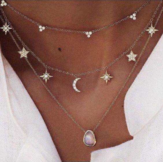 گردنبند ماه و ستاره