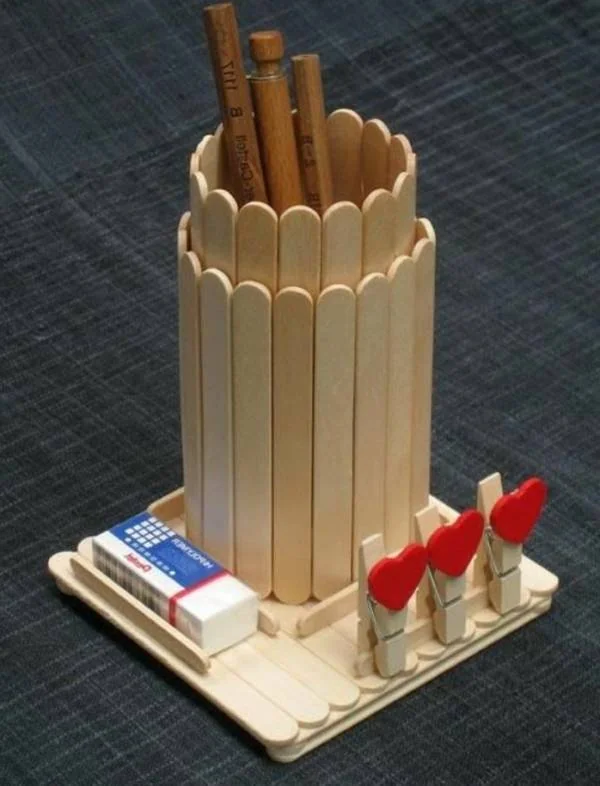 خلاقیت با چوب بستنی 