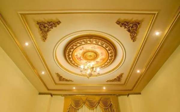 رنگ گچبری سقف