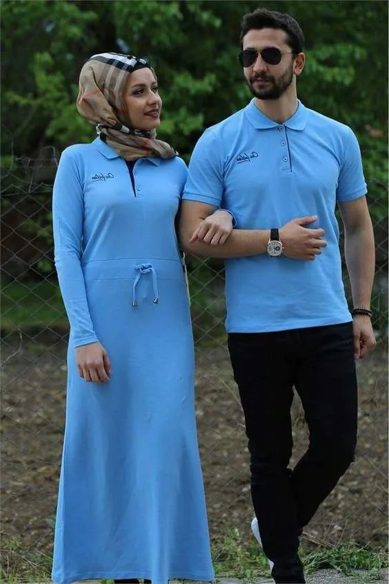 ست لباس آبی