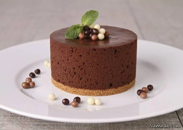 موس کیک شکلاتی