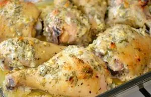 مرغ مارینه یونانی