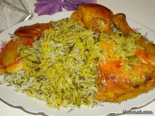 سبزی پلو 