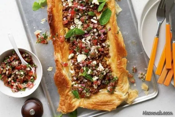 دستور تهیه تارت گوشت
