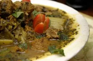 خورش آلو اسفناج