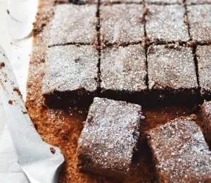 براونی قهوه گردویی