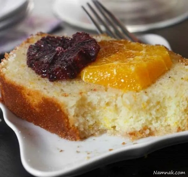 طرز تهیه لوف کیک ماست و پرتقال