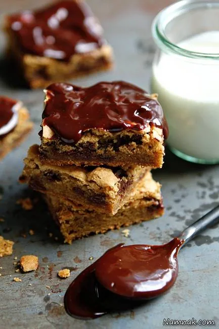 بلوندی شکلات چیپسی 