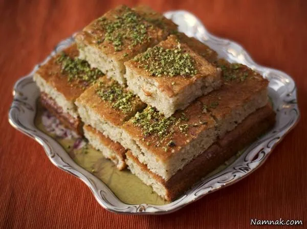 پخت باقلوا