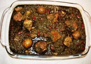 قورمه سبزی گیاهی