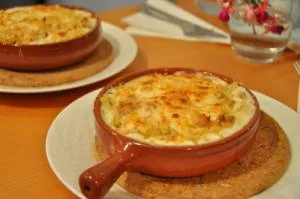 گراتن مرغ دودی