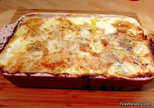 گراتن مرغ دودی