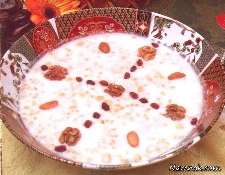 طرز تهیه آش شیر