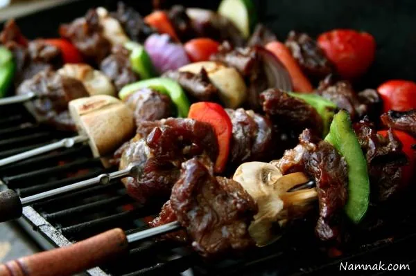 کباب گوشت گوساله