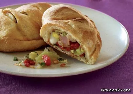 کالزون گوشت