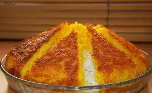 ته دیگ ماست تخم مرغی