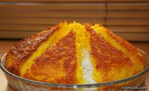 ته دیگ ماست و تخم مرغی
