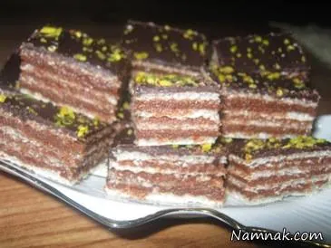 طرز تهیه شیرینی میکادو