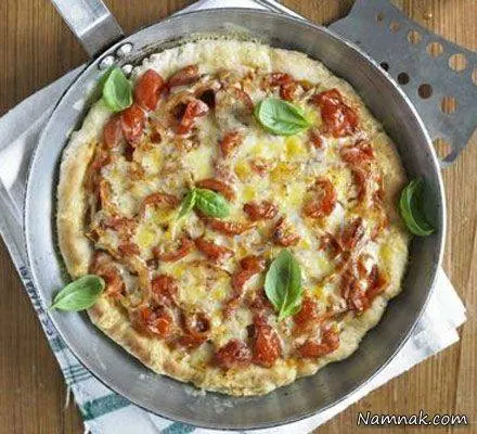 پیتزا قارچ و گوشت