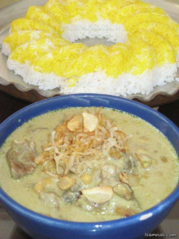بز قورمه غذای سنتی کرمانی ها