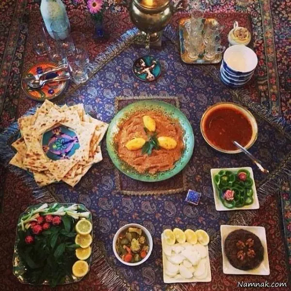 آبگوشت بادمجان و کشک