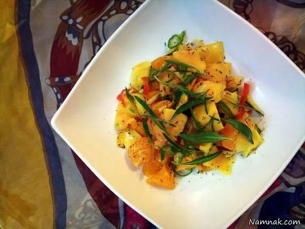 طرز تهیه سالاد چیلی