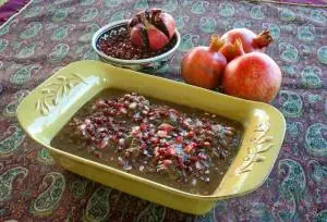 خورش سير انار