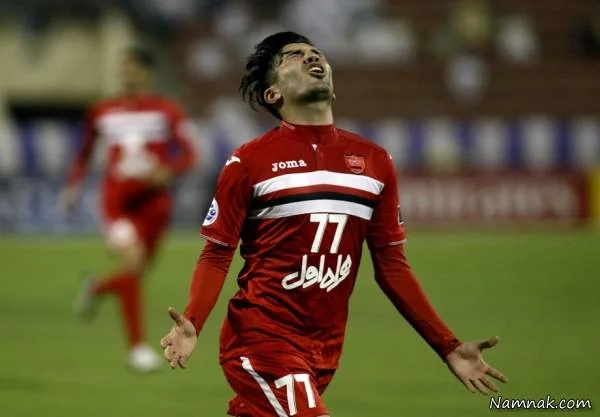 خوشحالی گل محسن مسلمان