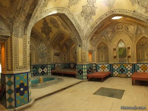 معماری حمام فین