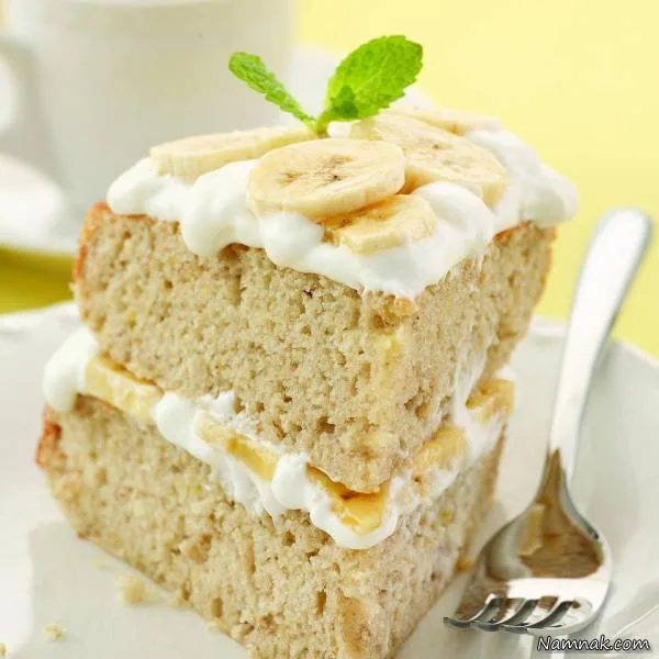 طرز تهیه کیک موز خوشمزه