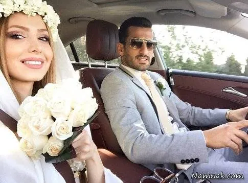 عکس زن احسان حاج صفی