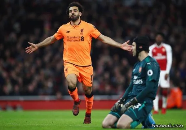 محمد صلاح در مقابل آرسنال