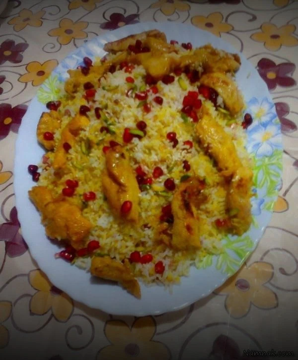 روش تهیه انار پلو