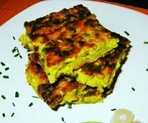 کوکوی لوبیا سبز