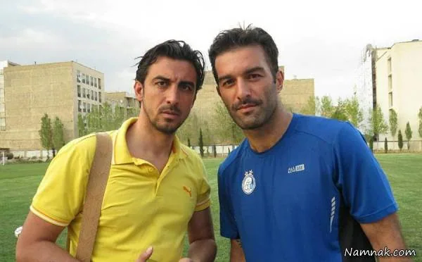 مهدی رحمتی در کنار حنیف عمران زاده