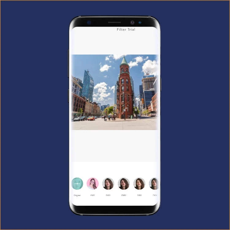 نرم افزار دوربین اندروید