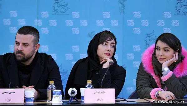 هانیه توسلی در کنار هومن سیدی